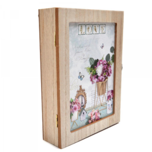 Дървена кутия за ключове Key Box